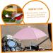 Buy Mobestech Waterproof Cell Phone Holder & Mini Umbrella for Bikes Sun & Rain Protection 27x27cm Assorted Colors - Buy Online on GoSupps.com