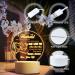 Engraved Acrylic Night Light - Unique Husband Gift for Anniversary, Wedding, Birthday - Energy Class F Night Lamp - Buy Online on GoSupps.com