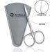 Cuticle Nail Scissors Multi Purpose Small Manicure Scissors Pedicure Finger & Toe Nail Cuticle Scissors Professional Thin toenail Scissors Eyebrow Scissors for Men and Women (Silver Colour) - Buy Online on GoSupps.com