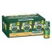 Perrier Ginger Lime Carbonated Natural Spring Water with Natural Flavour No Calories No Sweeteners No Sodium 330ml Pack of 24 Cans