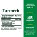 Nature's Bounty Turmeric Herbal Supplement Capsules - Antioxidant Health - 45 Capsules - Buy Online on GoSupps.com