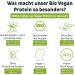 Organic Vegan Protein Powder - Soy-Free Vanilla | 600g Rice Hemp & Pea Protein | Perfect for Baking & Shakes - Imported from Germany - Buy Online on GoSupps.com