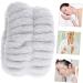 BESTYASH 2pi ces Bracelet de Lavage du Visage Lot de Bracelet Souple pour Spa Serviettes Absorbantes pour Fille lastique pour Yoga et Nettoyage Gris - Buy Online on GoSupps.com