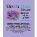 2 Pack Lavender Lip Balms with Over 70% Jojoba Oil - 100% Natural, Beeswax Formula for Moisturizing Lips by Desert Oasis Skincare - .15 oz/4.6 gm - Buy Online on GoSupps.com