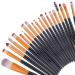 SourceTon Makeup Sponges & 20-Piece Brush Set - Professional Foundation & Eyeshadow Brushes in 4 Colors | International Shipping - Buy Online on GoSupps.com