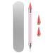 Ouligay Strass Picker Dotting Point Point Pen Dual Ended Gemstones with 2 pieces of two interchangeable wax heads Nail Art Tools for DIY NAGE DESIGN RASTSESTES (pink)