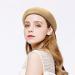 GEMVIE Womens Summer Beret Hat - Elegant Solid Color Artist Cap - Camel 7-7 1/4 - Buy Online on GoSupps.com