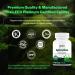 ORIBITE Spirulina 1000mg | 60 Capsules | Organic Plant-Based Superfood | Rich in Protein Beta-Carotene (Vitamin A) B12 & Antioxidants | Non-GMO & Gluten-Free Supplement - Buy Online on GoSupps.com