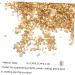 WOONEKY 1 Glass in Bulk DIY Crafts Bulk Epoxy Resin Mini Wooden Decorations Vintage Glass Vintage Bud Irregular Glass Glitter Manicure Fillers Bulk Chips Accessories Nail 0.5X0.3cm Golden - Buy Online on GoSupps.com