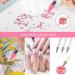 FRYSMU 4pcs Nail Rhinestone Dotting Crayon Dual-Ended Wax Pen Rhinestone Picking Tool Diamond Painting Accessories Pens For 5D DIY Crafts Drawing Home Salon Nail Art 4color - Buy Online on GoSupps.com