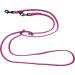 Double Line Adjustable Dog Liner for Small & Large Dogs - 2.40m Pink with Durable Hooks - Buy Online on GoSupps.com