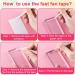 OIIKI 1000pcs False Eyelash Fan Paper Tape | Double Sided Adhesive Holder for Eyelash Extensions | Fast Fan Tapes - Buy Online on GoSupps.com