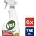 V VISS Power + Shine Cleaner Spray | 100% Natural Kitchen Grease Cleaner | 6x750ml Pack for Radiant Cleanliness - Buy Online on GoSupps.com