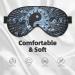 Ying Yang Diagram Soft Eye Mask | Adjustable Strap Sleep Aid | Full Eye Covers for Better Sleep & Fatigue Relief - Buy Online on GoSupps.com