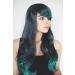 Prettyland Long Hair Wavy Wig - Grey & Peacock Green 2-Color Women's Wig C913 | International Shipping - Buy Online on GoSupps.com