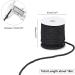 PandaHall 5mm Black Braided Cord Trim - 59 ft Decorative Twine Rope for Home Decor, Costumes, and Graduation Honor Cords - Buy Online on GoSupps.com