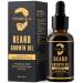 YOOBEAUL Beard Growth Oil (Grow Your Beard Fast) for Beard More Full and Thick  Beard Growth Serum of Plant extraction  Pure Natural- Promote Beard and Hair Growth 1 Fl Oz (Pack of 1)