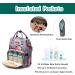 Buy Approach Multifunctional Mom Backpack - Waterproof Large Capacity Diaper Bag with USB Stroller Belts & Changing Pad - LD24 Chahuagray - Buy Online on GoSupps.com