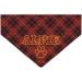 Customizable Dog Bandana | Tartan Checks & Diamonds | Triangle Scarf for Pets | Collar Attachment - Buy Online on GoSupps.com