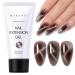 Makartt Poly Nail Gel - 50ml Cat Eye Extension gel colors nail nails and nail extension gel for starter nail design diy manicure gift woodland mystery