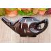 2activelife Ceramic Neti Pot Nose Cleaner 225 Ml - Premium Handcrafted Sinus Relief (Dark Brown) | Dishwasher Safe - Buy Online on GoSupps.com