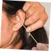 Earwax Cleaner Tool Household Cleaning Tools Cleaning Tools 1 Set Ear Picking Tool Metal Chicken Silver Needle Ear Cleaning Kit Ear Cleaning Tool Earwax Removal Stick As Shown 19x0.5cm - Buy Online on GoSupps.com