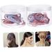 minkissy 4 Boxes Hair Tie Christmas Hair Band Christmas Ponytail Holder Kids Scrunchies Hair Ribbons for Women Pearl Ponytail Holder Kids Tiara Hair Rope Hair Ring Aldult Fabric Beaded Miss - Buy Online on GoSupps.com