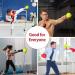 Boxing Reflex Ball Set for Hand Eye Coordination & Stress Relief - Home Training Equipment for Adults & Kids - No Hammer Installation Needed - Buy Online on GoSupps.com