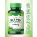 Nature's Truth Flush Free Niacin 500mg | 100 Capsules | Non-GMO & Gluten-Free - Buy Online on GoSupps.com