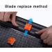 WORKLION Paper Trimmer Replacement Blades with Automatic Security Safeguard Design - A4 Paper Cutter Blade Refill (4 Pack) - Buy Online on GoSupps.com