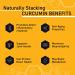 Natural Stacks Turmeric Curcumin 60 ct. Liquid Soft Gel - 100mg Organic Coconut Oil - Supports Joints, Heart, Brain Function - Immunity & Metabolism - 185x Bioavailability - 60 Count - Buy Online on GoSupps.com