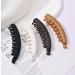 4-Pack Vintage Banana Hair Clips for Thick Hair - Multi-Color Ponytail Clasp for Women & Girls - Buy Online on GoSupps.com