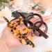 Noverlife 2PCS French Triple Ringed Hair Slider Pin Set - Non Slip Tortoise Shell Barrettes with Stick - Cellulose Acetate Ponytail Accessories - Buy Online on GoSupps.com