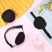 6-Piece Adjustable 3D Eye Patch Set for Kids & Adults - Comfortable Lazy Pirate Eye Mask - Black Pattern Design - Buy Online on GoSupps.com