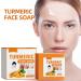  GNAUMORE Turmeric Face Soap Turmeric & Kojic Acid Soap Turmeric Soap Bar for Dark Spots Concealer for Acne Removal Blackheads Moisturizing Erase Fine Lines Firming - Buy Online on GoSupps.com