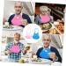 4 Pcs Adult Rice Bag Adult Eating Bandana Bibs for Baby Adult Cloth Protector Bib Feeding Bibs Mealtime Apron Towel Silicon Bib Clothing To Feed Manj - Buy Online on GoSupps.com