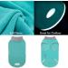 Cyeollo 2 Pack Dog Sweatshirts Fleece Jacket - Reflective Stripe - Soft Lightweight Sweaters for Small Dogs - Turquoise & Grey - Medium - Buy Online on GoSupps.com