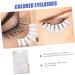 Didiseaon 3 Pairs White Eyelashes Fluffy White Lashes Wispy Fluffy False Lashes Reusable Cosplay False Lashes Halloween for Eyes Faux Lashes 3d False Eyelashes Prom Imitation - Buy Online on GoSupps.com