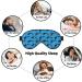 Blue Killer Whale Orca Sleep Mask | Adjustable Travel Eye Mask for Ultimate Comfort - Buy Online on GoSupps.com