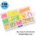 SILANON Pompano Rigs Floats Beads Kit - 138pcs Foam Snell Fishing Floats Bobbers for Surf Fishing Live Bait Walleye Rig Making Accessories - Bullet Cylinder Float for Trout Catfish - Buy Online on GoSupps.com