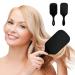 4Pcs Hair Brush Set for Women - Great for Detangling Wet or Dry Hair - No More Tangles! Suitable for Straight, Long, Thick, Curly, and Natural Hair (Black) - Buy Online on GoSupps.com