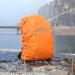 SING F LTD 35L Safe Backpack Rain Cover | Reflective Cross Buckle Straps | Waterproof Bag Cover for Outdoor Camping and Travel - Orange - Buy Online on GoSupps.com