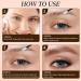 Eyebrow Growth Serum - Natural Enhancer for Fuller Thicker Brows in 4 Weeks | 4ML Plant Extracts Eyebrow & Lash Serum (Gold - Buy Online on GoSupps.com