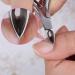 Bwetomk Cuticle Nipper Set Cuticle Cutter Trimmer and Cuticle Pusher Non-slip Handle Stainless Steel Nail Cuticle Scissors Clippers and Scraper Professional Manicure Pedicure Tool for Nail Art Spa - Buy Online on GoSupps.com