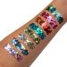 Moon Glitter Mystic Chunky Glitter Gel - Chardonnay 12ml - Festival Cosmetic Glitter for Face, Body, Hair, Nails - Buy Online on GoSupps.com