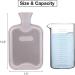 HomeTop Premium 2L Classic Rubber Hot Water Bottle with Cute Bulldog Knit Cover - Gray - Buy Online on GoSupps.com