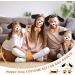 5-Piece Puppy Dog Costume Set for Adults & Kids - Headband Ears Fly Cock Fake Nose - Party Decoration Accessories in Yellow - Buy Online on GoSupps.com