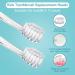 Baby Toothbrush Replacement Heads for Dada Tech Seago Brush-Baby & BabySmile | Compatible for 18-36 Months - Buy Online on GoSupps.com