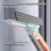 RRRYYYZZ 75'' Spray Squeegee for Window Cleaning with 4-Section Extension Pole 4 in 1 Shower Glass Cleaner Squeegee Window Cleaner Squeegee with Sewage Collector and 5 Pads - Buy Online on GoSupps.com