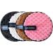 Pink Makeup Remover Puff - Soft Breathable & Reusable Cosmetic Tool for Gentle Skin Cleansing - Buy Online on GoSupps.com